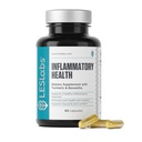 LES Labs Inflammatorisk sundhed - Fælles støtte, muskelfunktion & slaphed, Mobility- gurkemeje, Boswellia, Quercetin, Ginger & CoQ10 - Non- GMO supplement - 60 kapsler