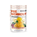 Om Time Pre Workout Energy + Fokus, Passion Fruit Buddy 124; 60mg Koffein fra grøn te, naturlige smagsstoffer, ingen rystelser eller sammenbrud, Ingen stim, Gluten Free, Sugar Free, 60 Serveringer