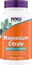 Nu Kosttilskud, Magnesium Citrate, Enzyme Funktion *, Nervesystemet Support *, Kritisk for Enzyme Funktion *, Gluten Free, Vegan, Kosher, Non- GMO 360 Vegetariske Kapsler (1)