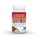 Planetariske Herbals Lions Mane, for Memory, Focus og Mood *, 1000 mg - 30 Veganske kapsler