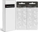 Hearing Aid Domes for oticon minifit bas 8mm Open Vent- Erstatning Ear Caps, Silicone Ear Tips & oticon Tilbehør Bud124; Premium Oticon Hearing Supply Supplies for Comfort and Clarity (2PACK)