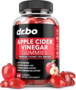 ACV Apple Cider Vincious Gummies - Natural Support for Advanced Weight Loss, Detox, Cleansing, fordøjelse Plus Gut Health - ACV Gumies Kosttilskud med 1000MG Apple Cider Vincious Gummy med moderen