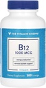 Den Vitamin Shoppe Vitamin B12 1.000mcg - Understøtter energiproduktion, Når dagligt Kosttilskud - Vitamin B-12 (som Cyanocobalamin), Gluten & Dairy Free (300 Lozenges)