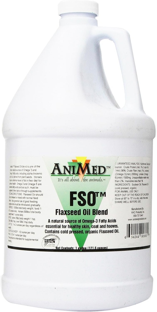 ANIMED blend hørfrø olie (1 Gal)...