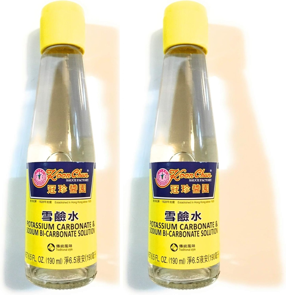 Koon Chun Kalium Carbonat & natrium Bi- Carbonat Solution 8.5 Oz (2 Pack)