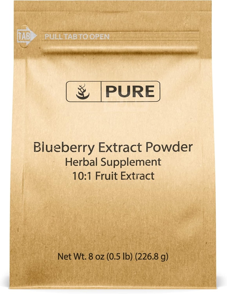 Pure Original Ingredienser Blueberry Extract (8oz) Non-GMO, Glutenfri, Non Fillers eller Additiver