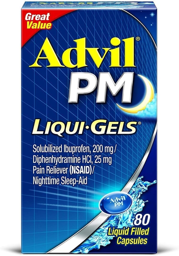 Advil PM Ibuprofen 200 mg