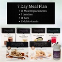 PROTIFIT - High Protein Meal Plan Starter Kit, 15g Protein Kosttilskud & Snacks, 30 dage Multivitamin, Ideel Protein Kompatibel (7 dages Kit)