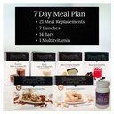 PROTIFIT - High Protein Meal Plan Starter Kit, 15g Protein Kosttilskud & Snacks, 30 dage Multivitamin, Ideel Protein Kompatibel (7 dages Kit)