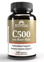 Windmill C- 500 med Rose HIPS Tabs 100S Windmill (pakke med 1)