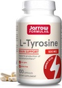 Jarrow Formulas L- Tyrosine 500 mg, Kosttilskud, Aminosyretilskud til helbredskontrol, 100 kapsler, 100 dages forsyning