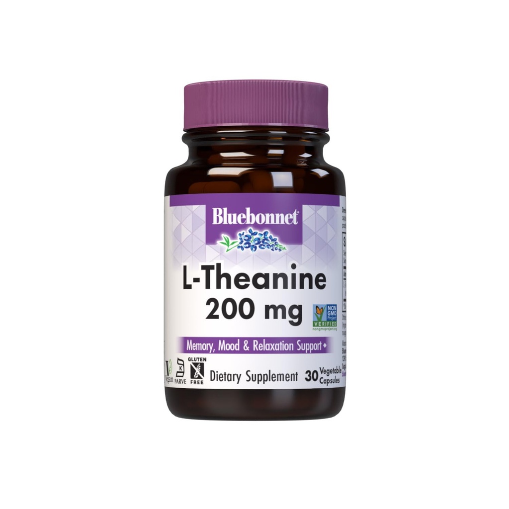 Bluebonnet Nutrition L- Theanine 200 mg, 30 Greve