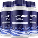 (3 Pack) FlowForce Max Supplement Advanced Energy, Supplement for mænd, FlowForce Max Kosttilskud Flowforce Max for mænd Health Supplement, FlowForce Max Anmeldelser (180 kapsler)
