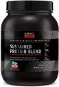 GNC AMP Sustained Protein Blend - Fruity Crisps (28 Servere)