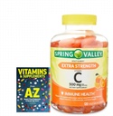 Spring Valley Extra Strength Vitamin C, 500 mg Vegetarisk Gummies, 120 Count + bedre guide Vitamin Kosttilskud Book gratis kan ikke sælges separat