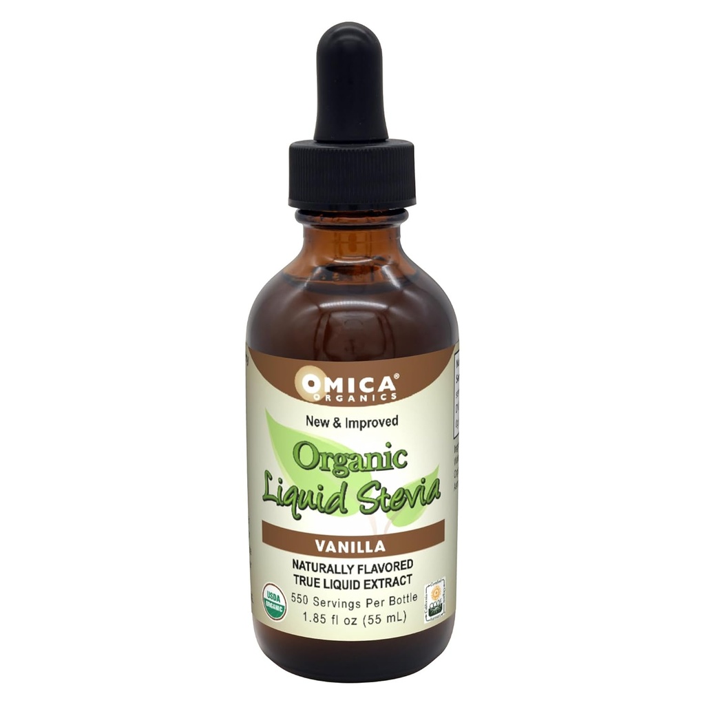 Omica Organics Liquid Stevia - Vanilla (1,85 fl oz)