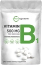 Micro Ingredienser Vitamin B1 500mg Per Servering, 240 tabletter