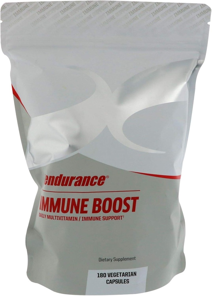 Xendurance ® immunboost 124; Multi- Vitamin Mænd og Kvinder 124; 180 Vegetariske Kapsler