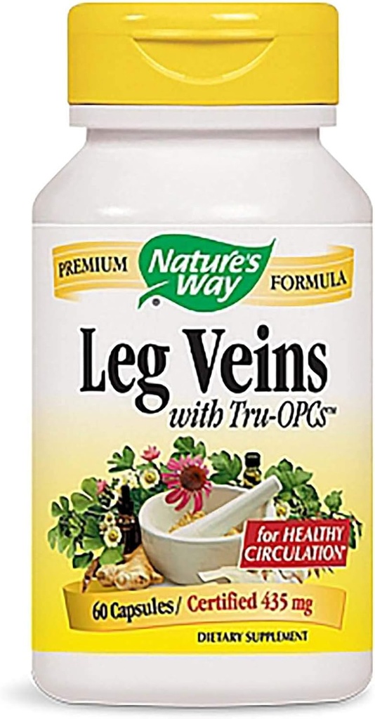Natures Way Leg Veins 60 Capsules