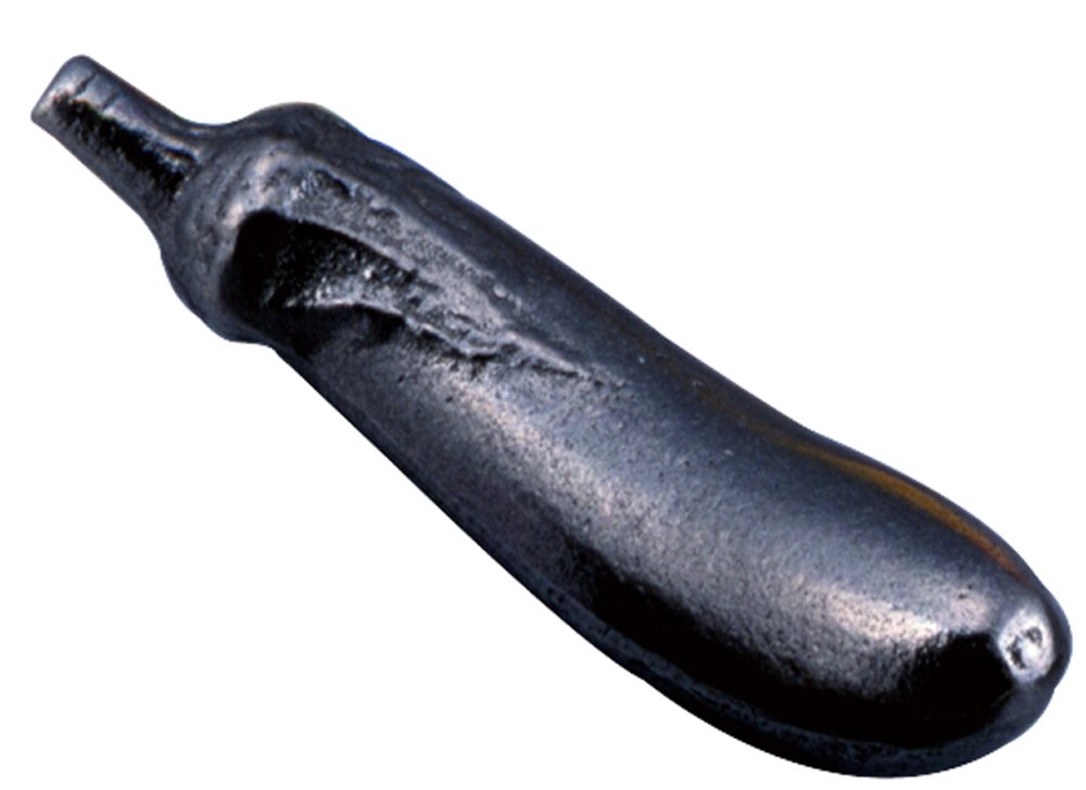 Ikenaga Ironwork Nambu Ironware Iron Ball, Made in Japan, Bran Pickles, Iron Supplement, Iron Grøntsager, Eggplant
