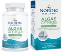 Nordic Naturals Algaes Omega - 120 Soft Gels - 715 mg Omega-3 - Certificeret Vegan Algae Oil - Plantbaseret EPA & DHA - Heart, Eye, Immunum & Brain Health - Non- GMO - 60 Serveringer