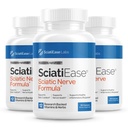 SciatiEase SciatiEase Sciatic Nerve Health Support Supplement - Nerve Support Formel med AlphaPalm, Pea, Vitamin B Complex, Alpha Lipoic Acid 300mg - 3 flasker