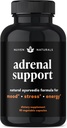 Adrenal Support - Cortisol Manager & Adrenal Support Kosttilskud med Ashwagandha Extract, Rhodiola Rosea, Holy Basil til Support Stress, Træthed & Energi Mest124; Adaptogens til daglig support Mest124; 60 Kapsler