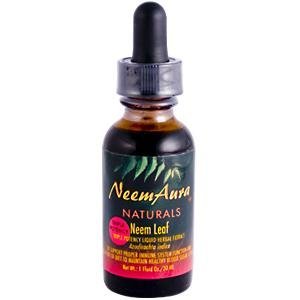 NeemAura Naturals Neem Leaf 3X koncentration, 1- Ounce (pakke med 2)
