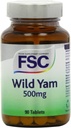 FSC 500mg Wild Yam - pakning med 90 tabletter