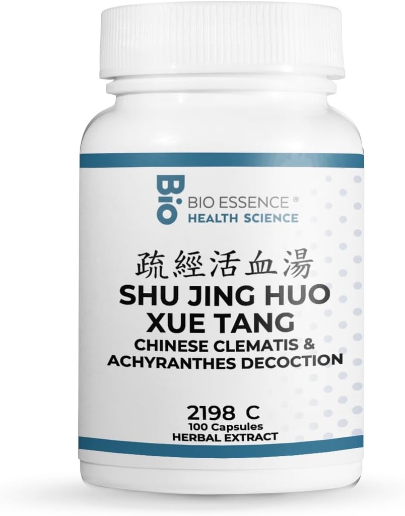 2198C Shu Jing Huo Xue Tang / Kinesisk Clematis & Achyranthes 100 Caps (2 flasker)
