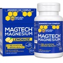 NATURLIGE STAKKER Magtech Magnesiumkapsler + Magtech Drink Mix Bundle - understøtter afslapning og hjernesundhed * - 50 Total Servering