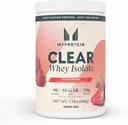 Myprotein Clear Whey Isolate Protein Powder, 1.1 Lb (20 Servere) Strawberry, 20g Protein per Serving, naturligt aromatiseret drik mix, daglige proteinindtag for overlegen ydeevne