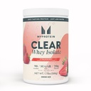 Myprotein Clear Whey Isolate Protein Powder, 1.1 Lb (20 Servere) Strawberry, 20g Protein per Serving, naturligt aromatiseret drik mix, daglige proteinindtag for overlegen ydeevne