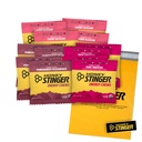 Honning Stinger Organic Energy Chews - Variety Pack - 12 Greve - 4 af hver Flavor - Chewy Gummy Energy Source - Cherry Blossom, Fruit Smoothie & Pomegranate Passionsfrugt - Plus Sticker og Polybag