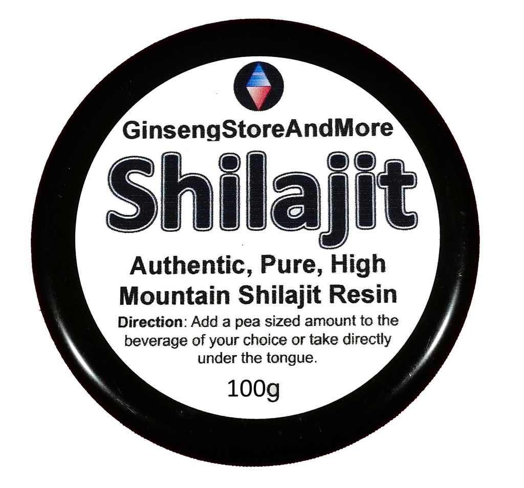 1000 Servere Shilajit (100g), Autentiske, Pure, High Mountain Shilajit Resin 124; Amazing Source of Fulvic Acid, Trace Minerals, Boost Energy, Great for mænd og kvinder