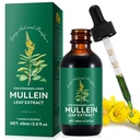 Mullein Drops, Mullein Leaf Extract for Lungs, Mulleins Leaf Drops for Lung Cleanse og Phlegm, Fast Absorption Powerful Mulleins Extract for Stronger Lungs (1)