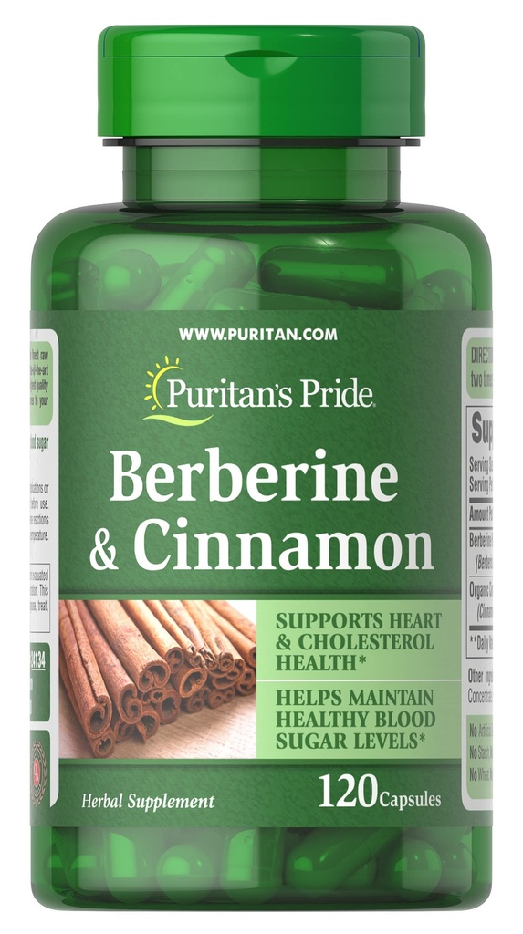 Puritans pride Berberine og kanel