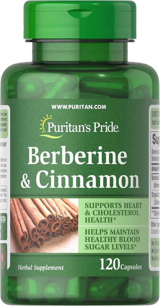 Puritans pride Berberine og kanel