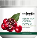 Eclectic Herb - Berry Tart Cherry Powder Name 124; Joint Support Supplement # 124; Superfood Vitamin & Mineral Supplement # 124; Fryse Tørret, Vegan, Non- GMO, Gluten- Free (5.1 oz