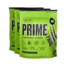 PRIME HYDRATION + sticks Lemon Lime Note 124; Hydration Powder Single Serve Sticks