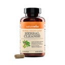 Naturewise Total Colon Care Herbal Cleanse - Med Prebiotika, Botanicals, & Antioxidanter - for regelmæssig tarmbevægelse, fordøjelse, Gut Sundhed - Vegan, Gluten- fri, Non- GMO - 60 kapsler [2-måned Tilgang]