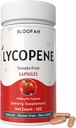 Tomat Pulver kapsler 500mg (Lycopene) - 120 Greve • 124; Natural Carotenoid Supplement for sundhed og wellness Support • 124; Plant baseret, Gluten Free & Non- GMO Formel