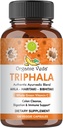 Organic Veda Triphala Kapsler - Ultra Koncentreret Amla Extract Organic Triphala tillæg med naturlige C-vitamin - for kolon renhed, hudstråling, Immunitet & fordøjelse - 120 Vegan piller