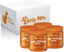 Zesess Paws Allergy immunsupplement til hunde Lamb- med Omega 3 Wild Alaska Salmon Fish Oil & EpiCor + fordøjelsesfremmende Prebiotika & Probiotika - Anti Itch & Skin Hot Spots - 90 Greve, 4 Pack