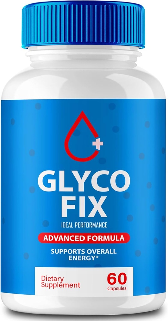 IDEAL PERFORMANCE Glycofix Capsules, Glycofix Support Supplement Pills - Maximum Strength, GlycoFix Health & Wellness Capsules, GlycoFix All Natural Formula, GlycoFix Capsules Reviews (60 Capsules)