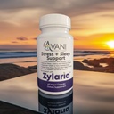 Avani Health - Zylaria Plus Sleep Support - zZz Sleep Aid og Adrenal Træthed Supplement - Faldt søvn Hurtigere og vågne op mindre i løbet af natten + 20: 1 Valerian Root Extract - 60 Veganske kapsler