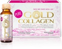 GOLD COLLAGEN Pure - Collagen Kosttilskud til kvinder og mænd med Biotin for hårvækst, hud og negle - Anti Wrinkle immunsystem Booster med hyaluronsyre, C-vitamin, B6 og zink, 1 Pack 10x50 ml