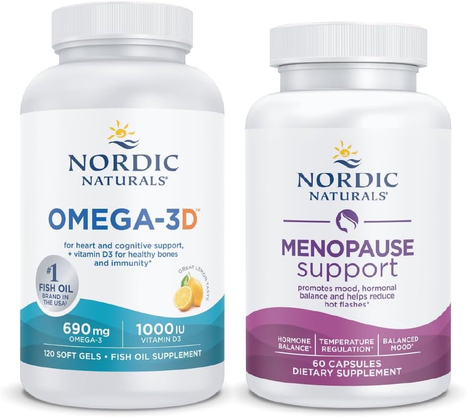 Nordic Naturals Starter Pack - Menopause Support og Omega- 3D