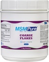 KALA Health MSMPure Coass MSM Powder Flakes - US- Made MSM for fælles sundhed, hud udseende, og hår & negle støtte - 2,2 LB, Økologisk svovl