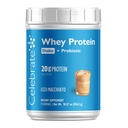 Fejre Vitamin Rebuild Protein Powder med Probiotika & Prebiotika - 20g Whey isolere Protein, High Fiber, for Post Bariatric Kirurgi Patienter - Iced Macchiato (15 Servere)